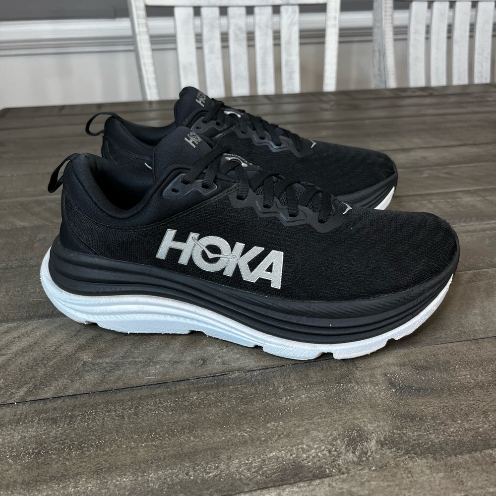 Hoka Gaviota 5 size 10D Athletic Running Shoes with Maximal Cushioning - Picture 2 of 6
